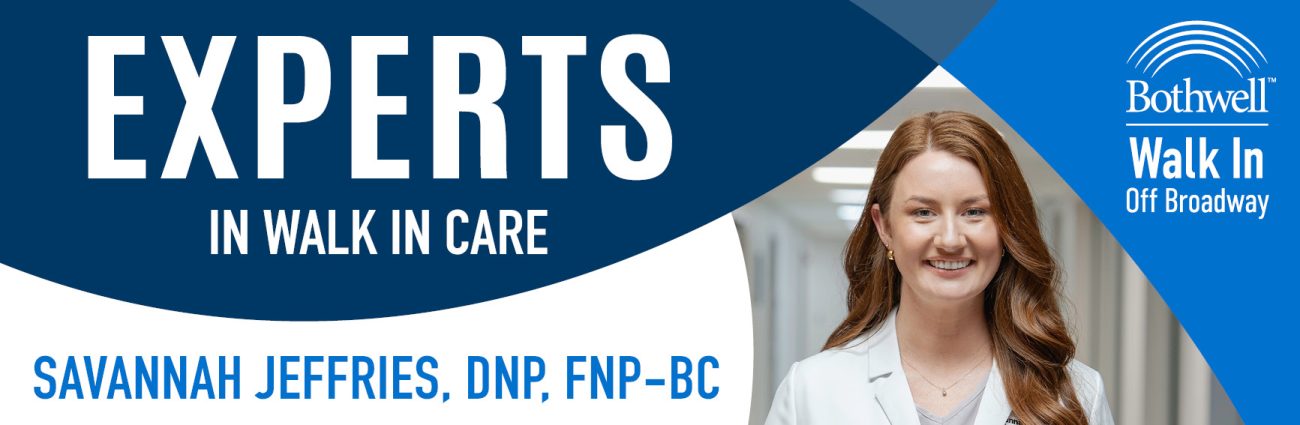 Experts in Walk In Care, Savannah Jeffries