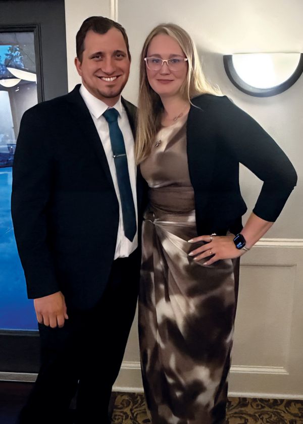 Image of Dr. Logan Stiens and Dr. ShiAnne Farris