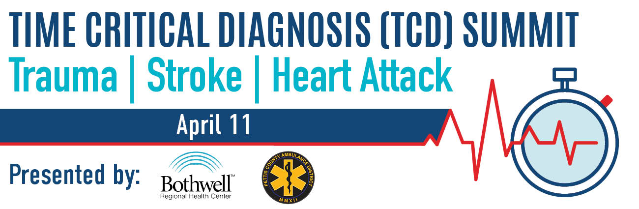 Time Critical Diagnosis Summit (TCD) | April 11