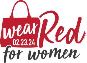 2024 Wear Red for Women logo