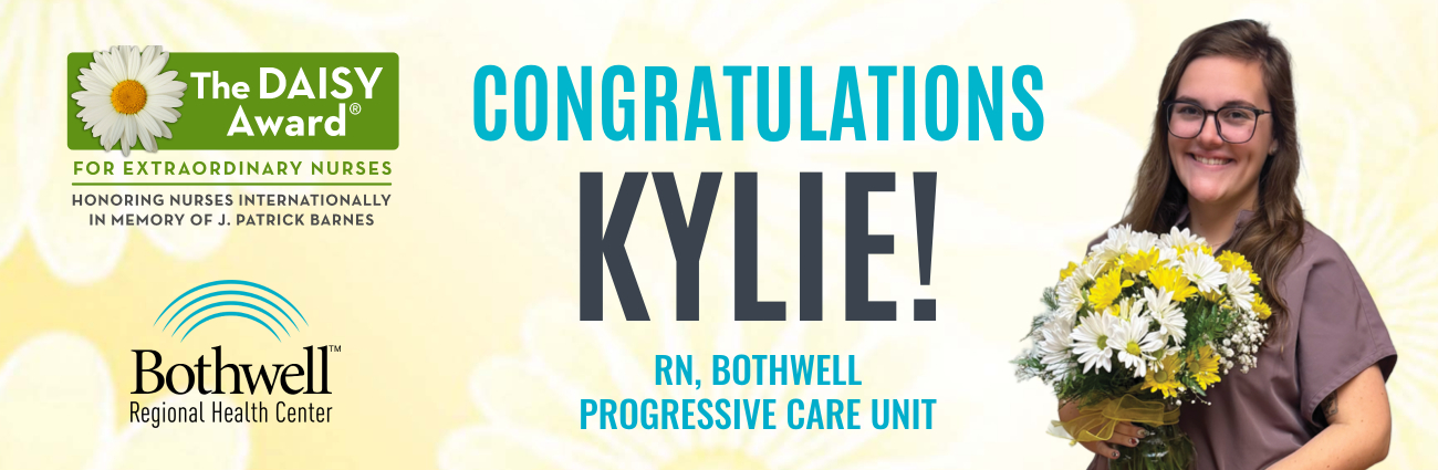 Graphic for Kylie the June 2026 Daisy Award Winner