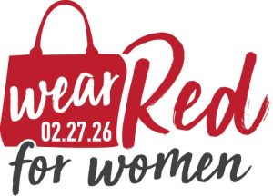 2026 Wear Red for Women logo
