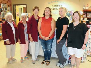 The Bothwell Auxiliary recently awarded three $2,500 health care educational scholarships. From left, Scholarship Committee members Carolyn Sperry, Sue Heckart and Shirley Evans and scholarship recipients Ashley Barnes, Stacey O'Donnell and Serena Cronk.