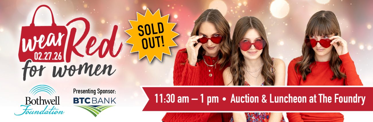 2026 Wear Red event is sold out!