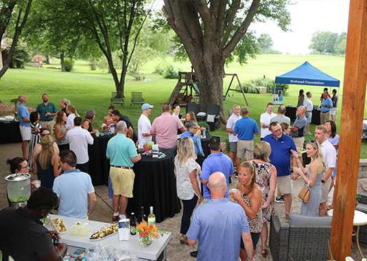 Attendees at the Special Prospects committee's 1930's Social Club August mixer enjoyed socializing and learning about Bothwell Regional Health Center and the Bothwell Foundation's K9 Security Officer project