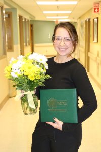 Sarah Cordes, January 2024 Daisy Award recipient