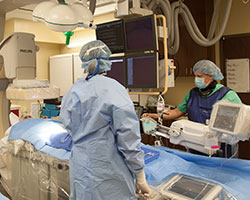Physicians working in the Cardiology Unit of Bothwell hospital
