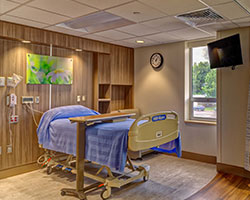 Women's Health and Newborn Care room