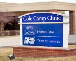 Bothwell Cole Camp Clinic exterior