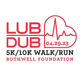 2023 Lub Dub Walk/Run logo